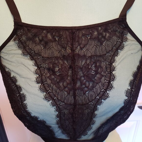 Soma Intimates and Sleepwear Crossover Lace Bralette - Size: L - Picture 7 of 16